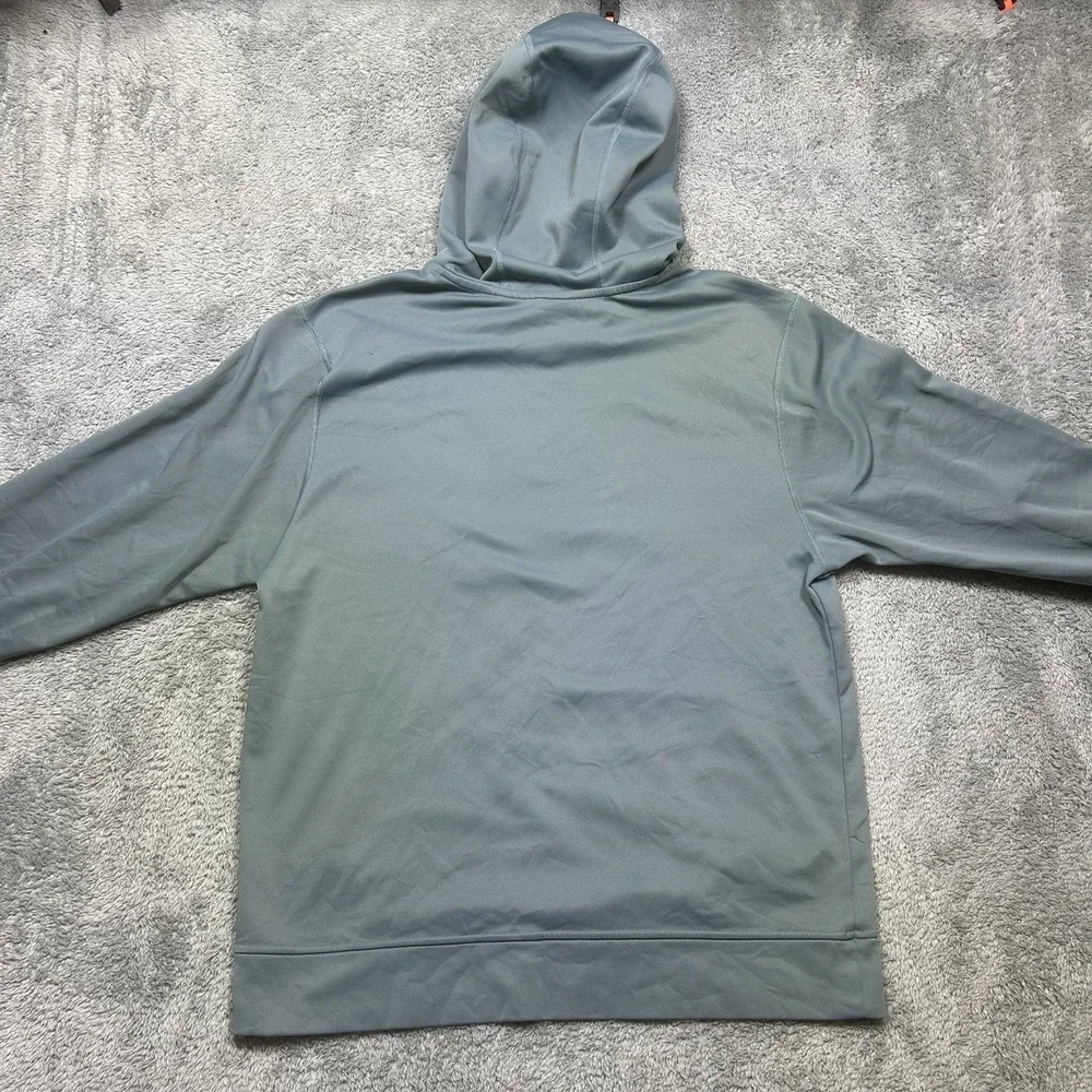 Patagonia Shop Sticker PolyCycle Hoody Hoodie Men's M Gray‎ *SPOTS/SCRATCH
